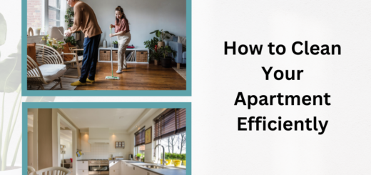 How to Clean Your Apartment Efficiently