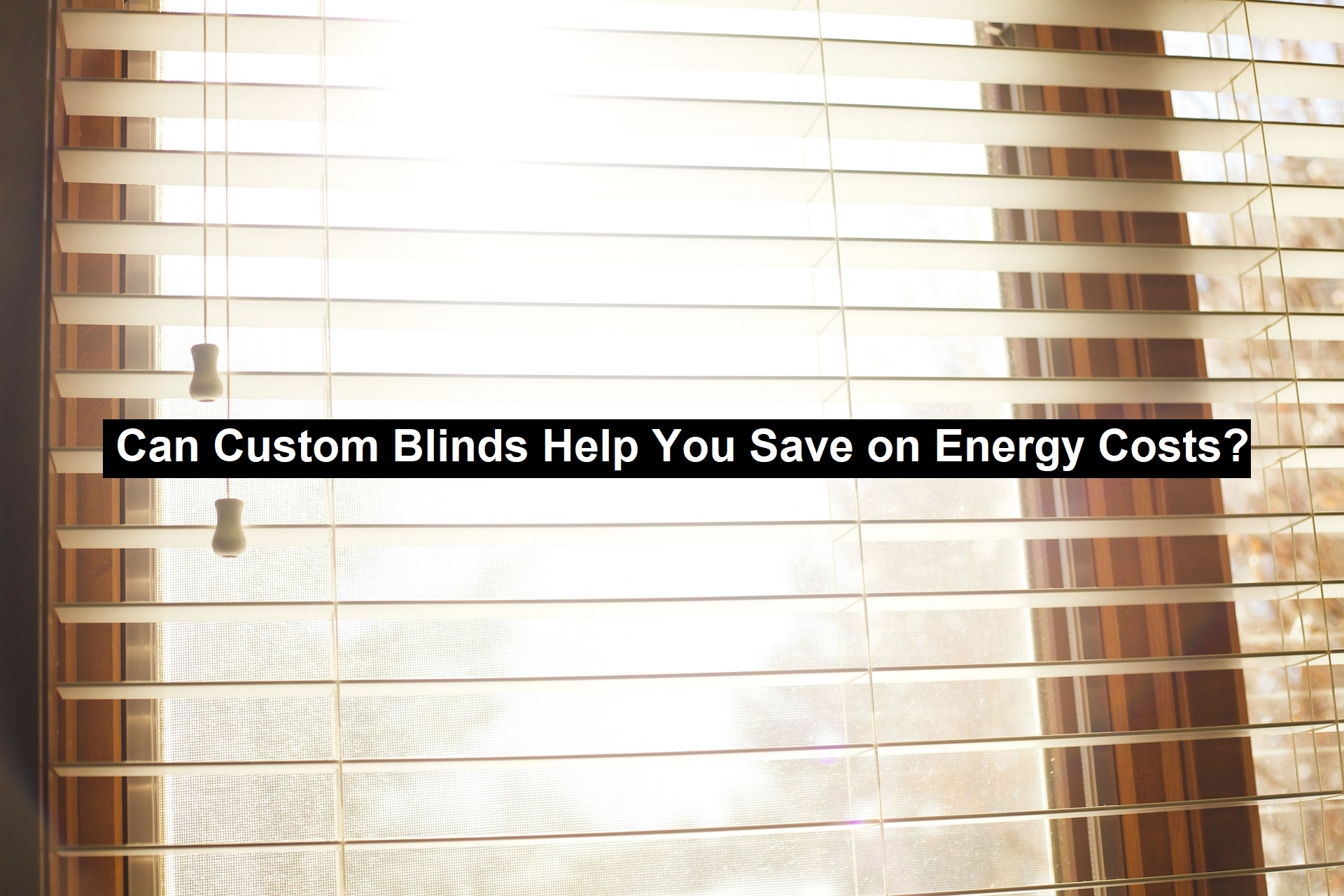 Custom Blinds